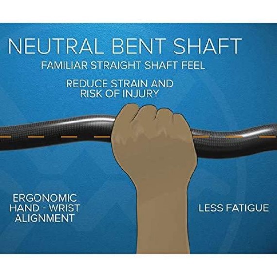 Werner Strike Fiberglass Bent Shaft Whitewater Kayak Paddle-GradientGalaxy-197cm