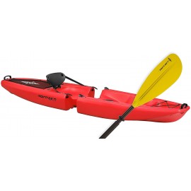 Point 65 Sweden Falcon Modular Solo Kayak Red with Paddle