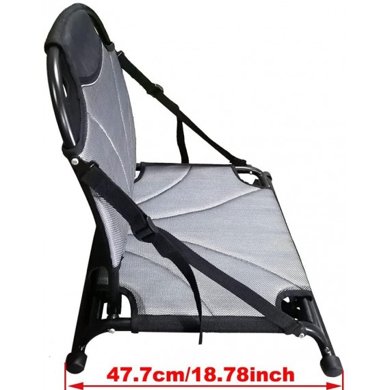 YXYX Kayak Replacement Accessories Kayak Canoe Aluminium Chair Seat Sit On Top Backrest Seat Lightweight Back Rest Chair for Kayak Storage, Transfer, Maintenance