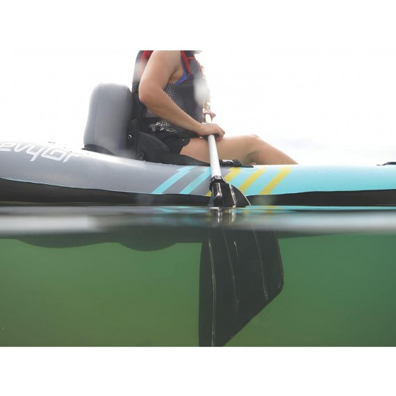 Sevylor Quikpak K1 1-Person Kayak Blue, 8'7