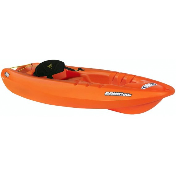 Pelican - Sonic 80X Youth Kayak - Sit-on-Top - Recreational Kayak - 8ft