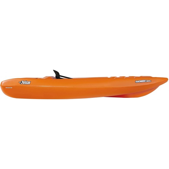 Pelican - Sonic 80X Youth Kayak - Sit-on-Top - Recreational Kayak - 8ft