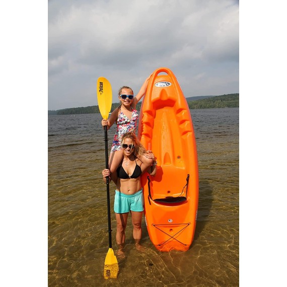 Pelican - Sonic 80X Youth Kayak - Sit-on-Top - Recreational Kayak - 8ft