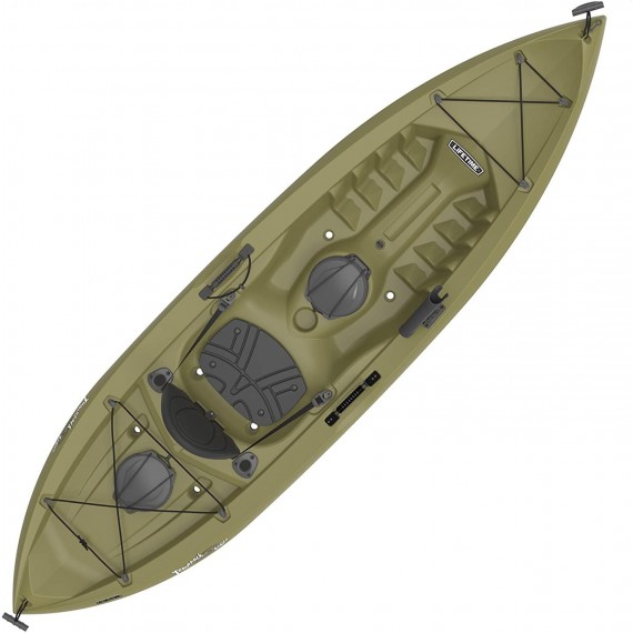 Lifetime Tamarack Angler Sit-On-Top Kayak, Olive, 120