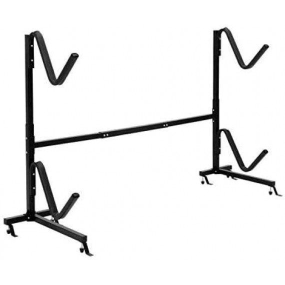 Sunil Freestanding Kayak Rack Height Adjustable Dual Storage