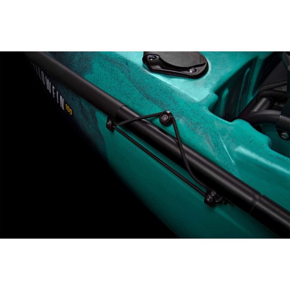 Vibe Kayaks Yellowfin 100 10 Foot Angler Sit On Top Fishing Kayak, Adjustable Hero Comfort Seat, Flush Rod Holders & Built in Storage