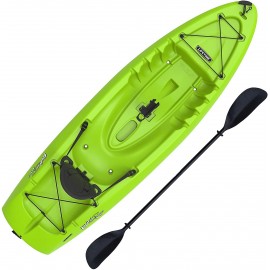 Lifetime Hydros Angler 85 Fishing Kayak (Paddle Included), Lime Green, 101 Inches