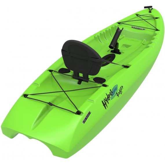 Lifetime Hydros Angler 85 Fishing Kayak (Paddle Included), Lime Green, 101 Inches