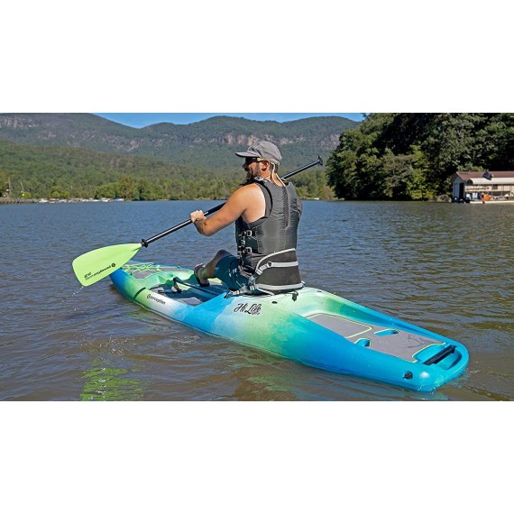 Perception Hi Life 11 | Sit on Top Kayak - SUP/Paddleboard | Hybrid Boat with Seat Storage/Cooler | 11'